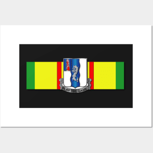 Ribbon - Vietnam - VCM -  50th Infantry (Mechanized) Posters and Art